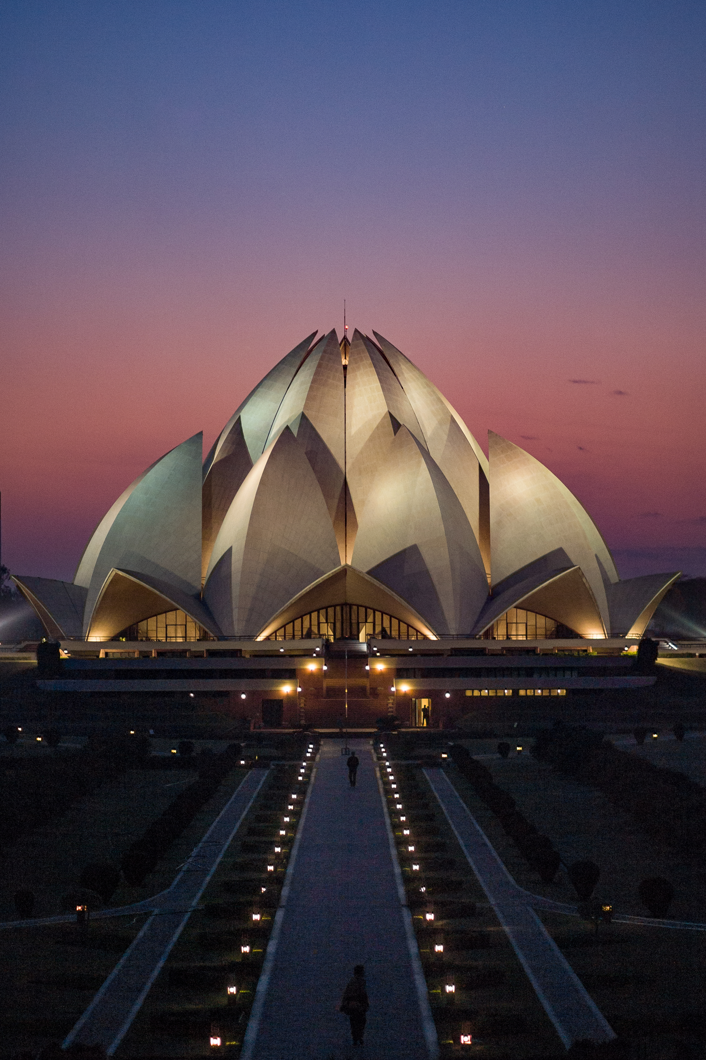 Eighth Bahá'í House of Worship - Continental - Bahapur, New Delhi, India, Indian Sub-Continent